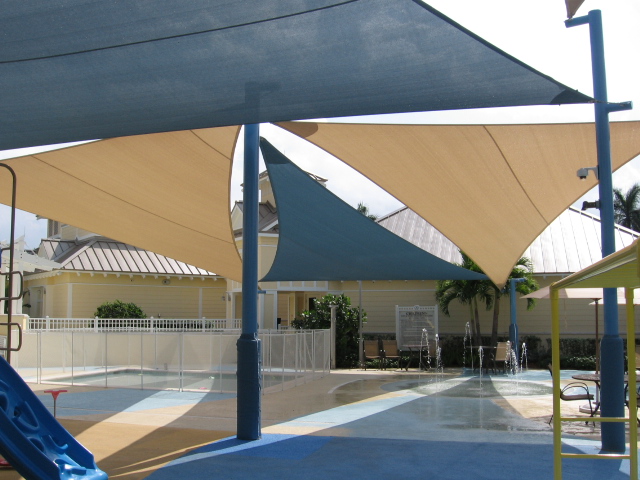 Cantilever Canopy and Sails in Boca Raton - Custom ...