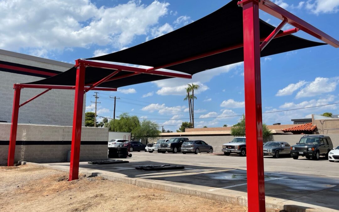 Cantilever Shade Structures for Commercial Properties Guide