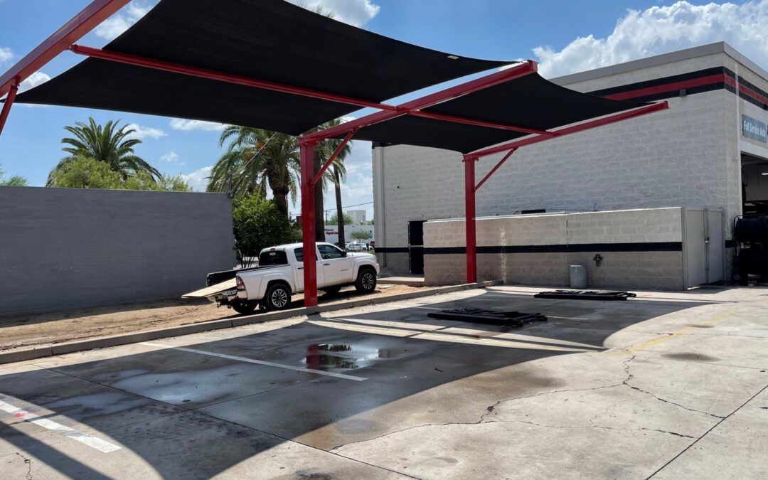 Commercial Parking Lot Shade Structures: A Buyer’s Guide